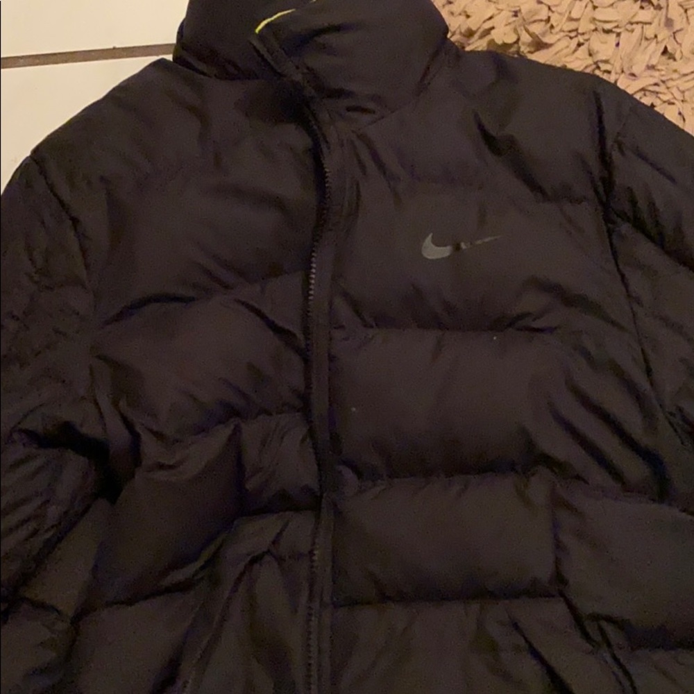 Winter double sided  bubble jacket
